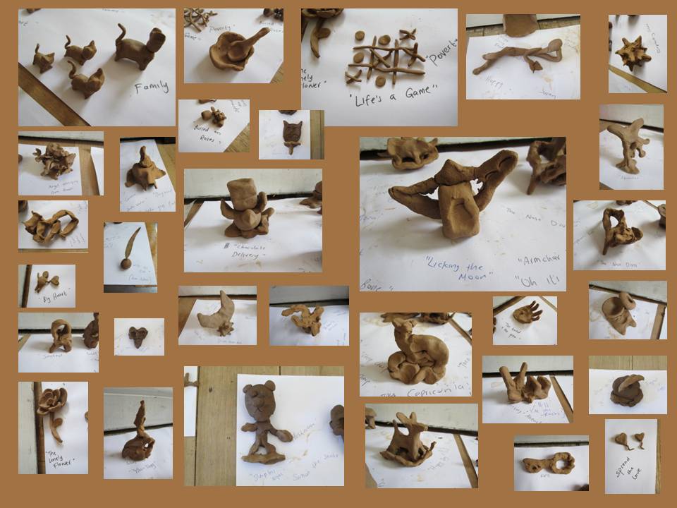 Birdbrain Clay Poetry audience project