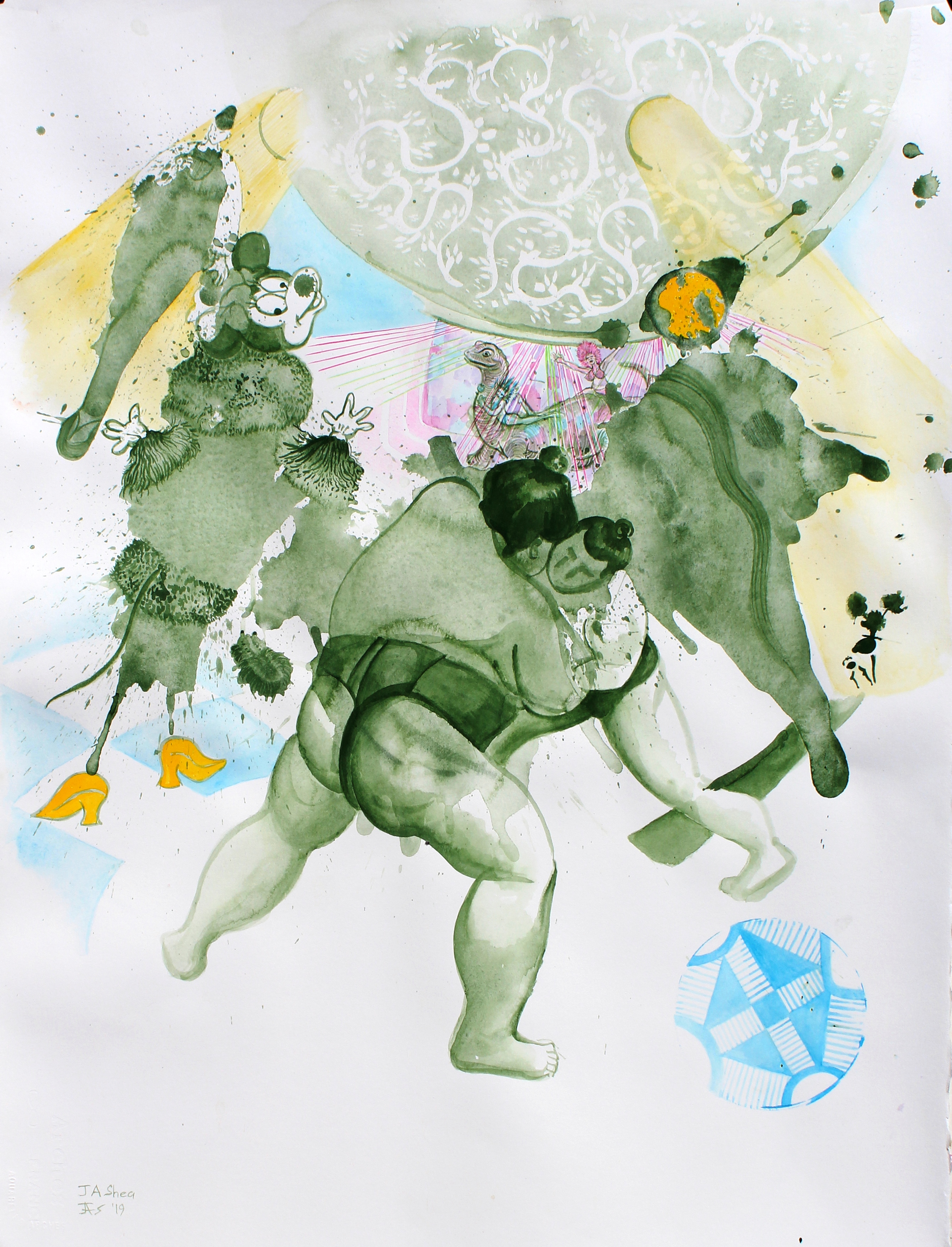 Tokyo Crossing 76 x 56