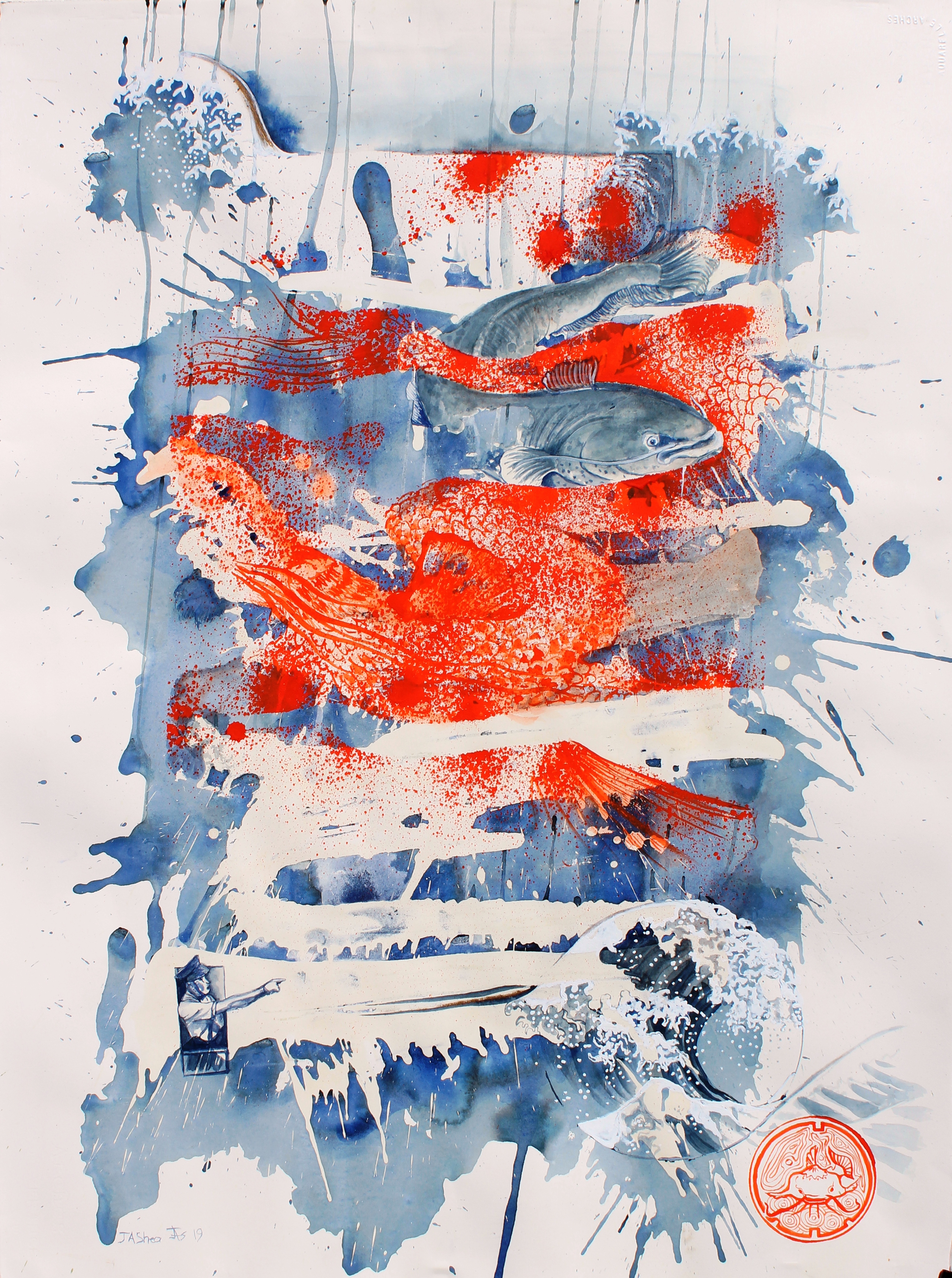 Go! Tokyo Catfish 76 x 56