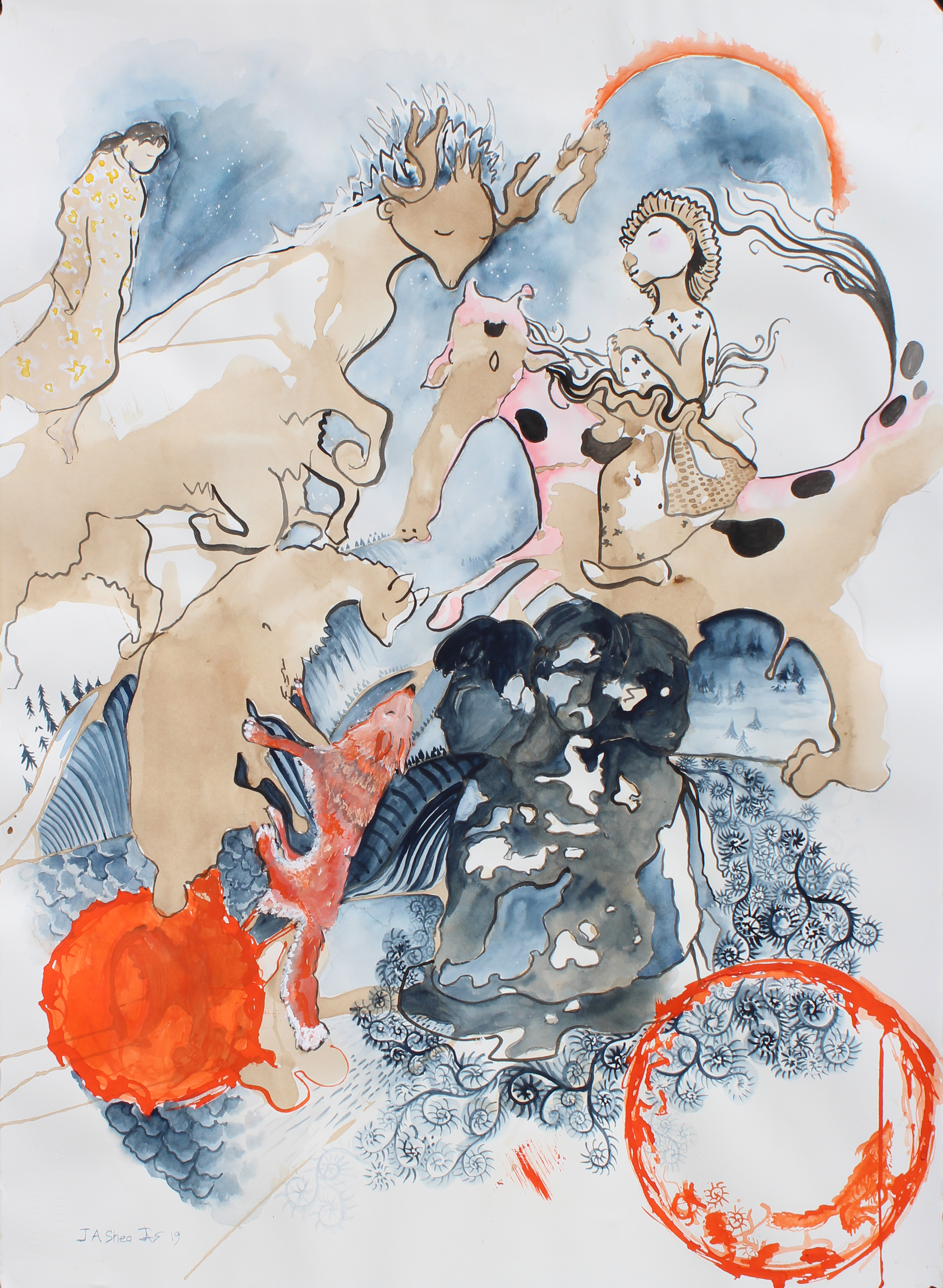 Hakone Dream Child 76 x 56