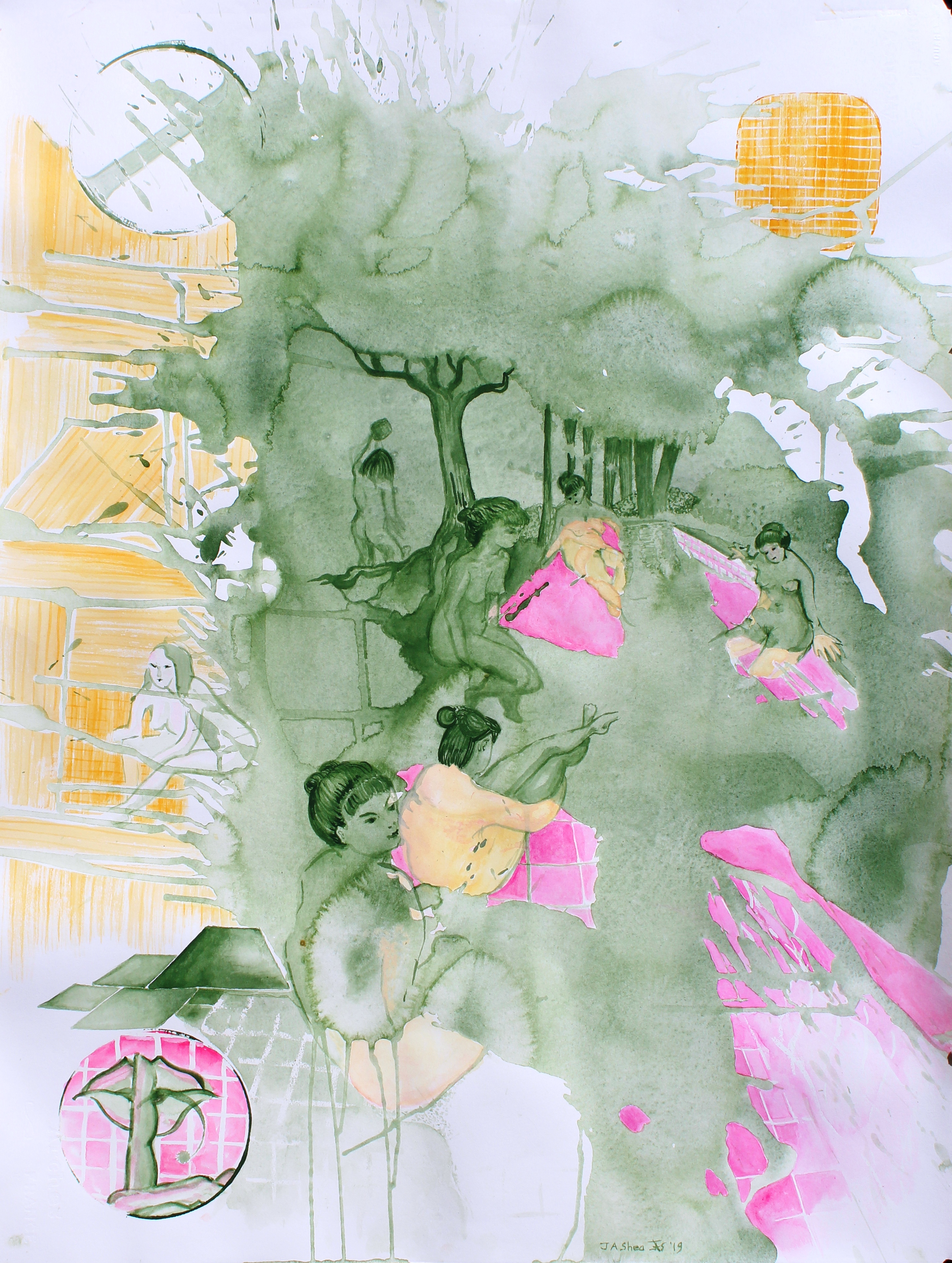 Hatsuboku Onsen 76 x 56